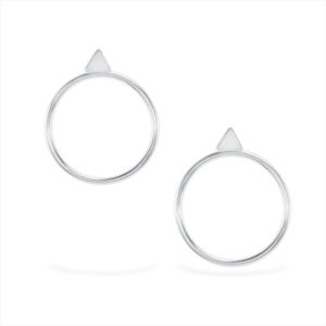 Uncommon James Little Flirt Earrings- Silver